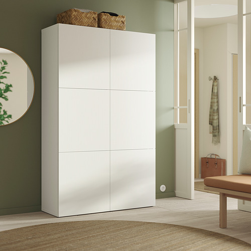 BESTÅ, storage combination with doors. 2 of 3 open dialog