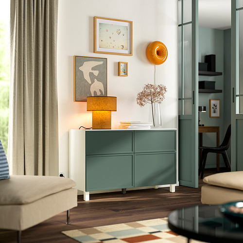 BESTÅ, storage combination w doors/drawers. 2 of 4 open dialog