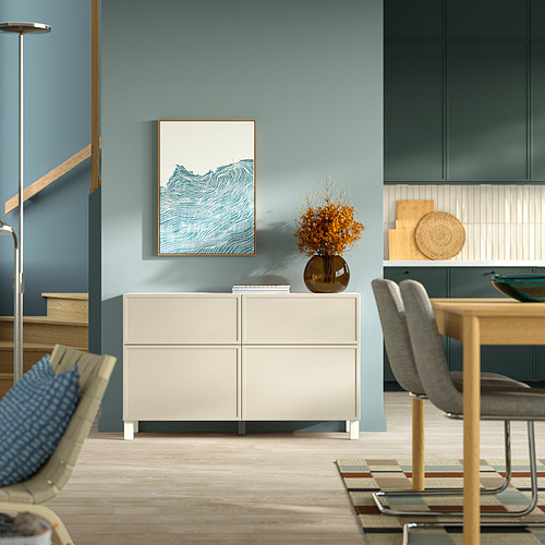 BESTÅ, storage combination with drawer runner, soft-closing. 3 of 4 open dialog