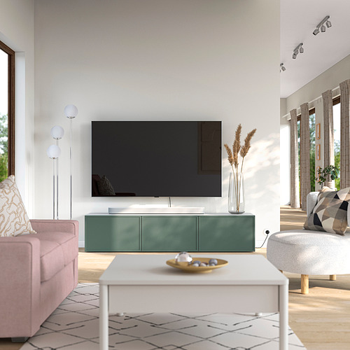 BESTÅ, mueble para TV+puertas. 3 de 7 open dialog