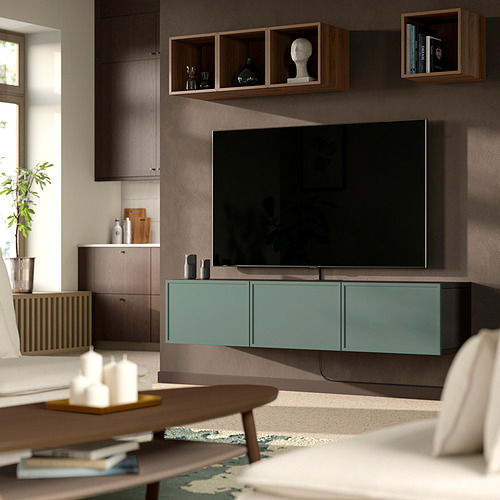 BESTÅ, mueble para TV+puertas. 2 de 7 open dialog
