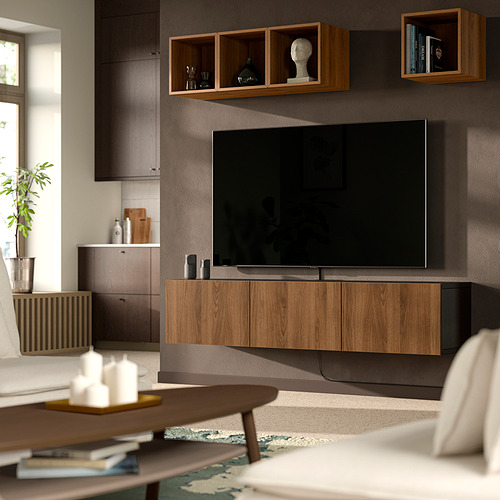 BESTÅ, mueble para TV+puertas. 2 de 7 open dialog