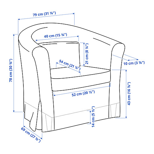 TULLSTA, armchair 7 of 7 open dialog