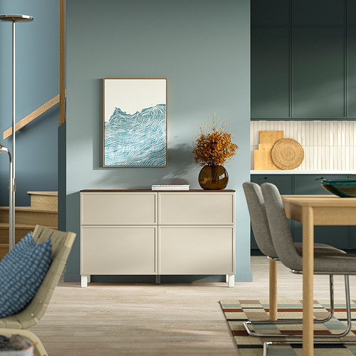 BESTÅ, storage combination with drawer runner, push-open. 3 of 4 open dialog
