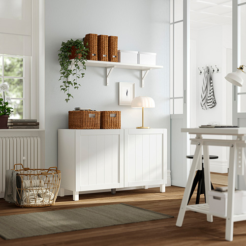 BESTÅ, combinación almacenamiento+puertas. 2 de 3 open dialog