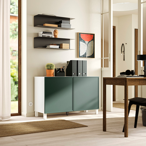 BESTÅ, combinación almacenamiento+puertas. 2 de 4 open dialog