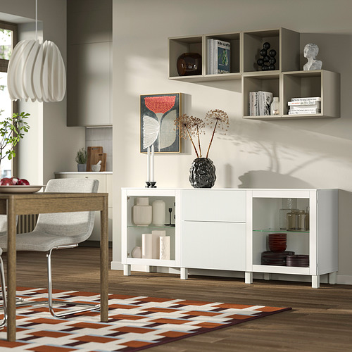 BESTÅ, combinación almacenamiento+cajones. 3 de 5 open dialog