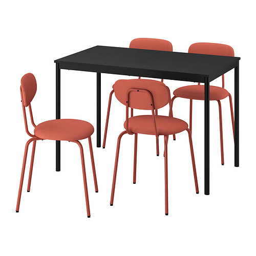 SANDSBERG, table and 4 chairs. 1 of 8 open dialog