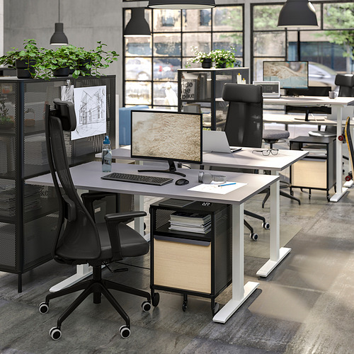 JÄRVFJÄLLET, office chair with armrests 4 of 13 open dialog
