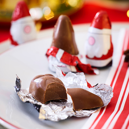 VINTERSAGA, bolsa de Papás Noel de chocolate. 2 de 5 open dialog