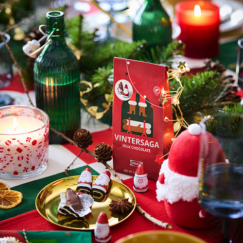 VINTERSAGA, bolsa de Papás Noel de chocolate. 3 de 5 open dialog