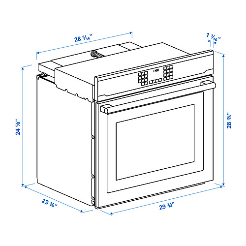 VASKARBO, horno pared convección+autolimpieza. 3 de 3 open dialog