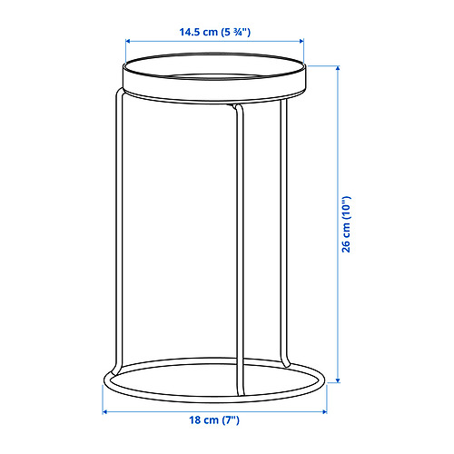 LÅNGNÄBB, pedestal para plantas. 5 de 5 open dialog