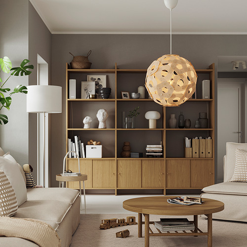 ÖDLEBLAD, pendant lamp shade. 3 of 6 open dialog
