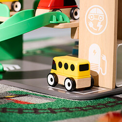 LILLABO garage with car and helicopter