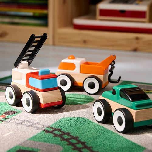 LILLABO, juego de coches, 3 piezas. 3 de 5 open dialog