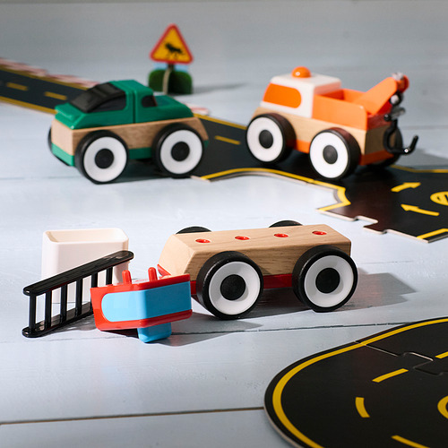 LILLABO, juego de coches, 3 piezas. 4 de 5 open dialog