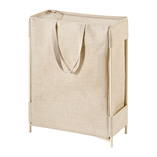 PURRPINGLA laundry bag with stand