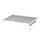 Select colour variation: white/light gray, 29 1/2x22 7/8 "