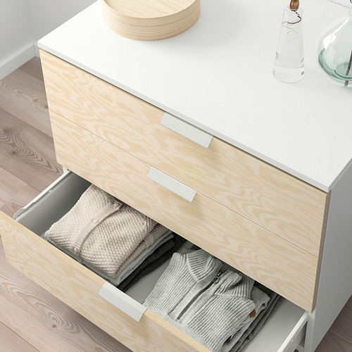 PLATSA, 3-drawer chest. 3 of 4 open dialog