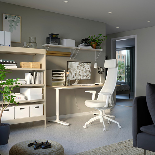 JÄRVFJÄLLET, office chair with armrests 6 of 16 open dialog