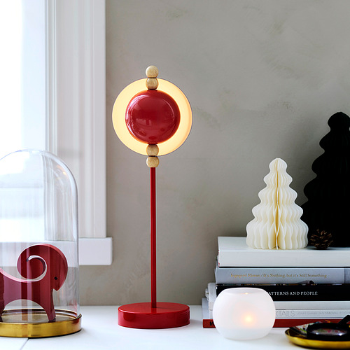 STRÅLA, lámpara de mesa decorativa LED. 5 de 7 open dialog