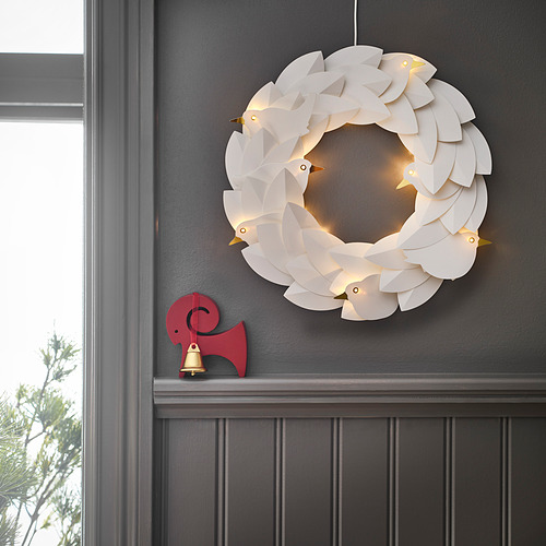 STRÅLA, LED wreath. 4 of 4 open dialog