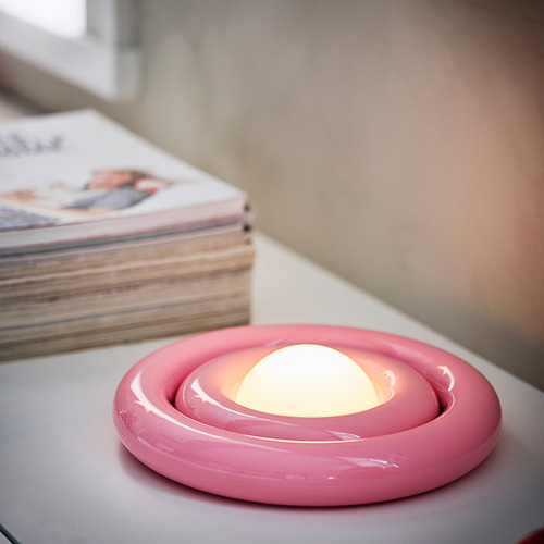 STRÅLA, lámpara de mesa decorativa LED. 3 de 5 open dialog