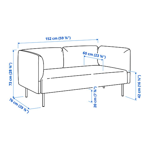 LILLEHEM, 5 seat module sofa with side table. 7 of 9 open dialog