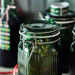 VINTERFINT jar with lid