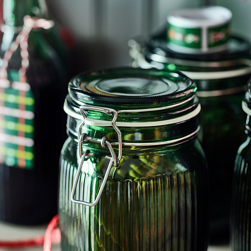 VINTERFINT jar with lid