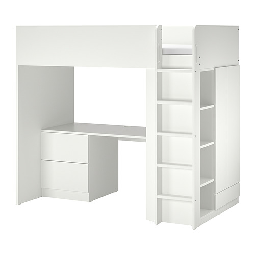 SMÅSTAD, loft bed. 1 of 9 open dialog