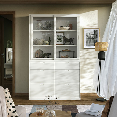 TONSTAD, storage combination with drawers. 4 of 4 open dialog