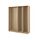 Select colour variation: White stained oak effect