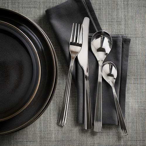 SJUGÄLSHAJ, 24-piece flatware set. 4 of 4 open dialog