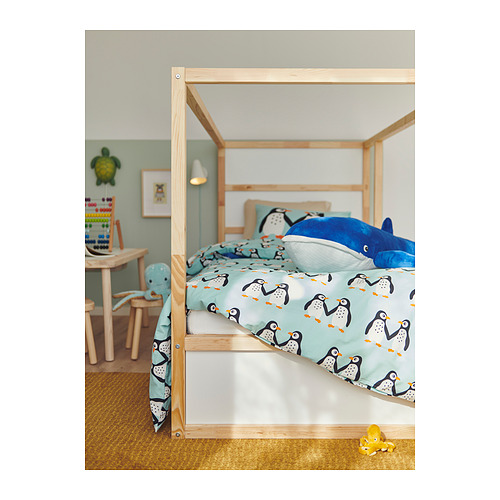 BLÅVINGAD, duvet cover and pillowcase 9 of 11 open dialog