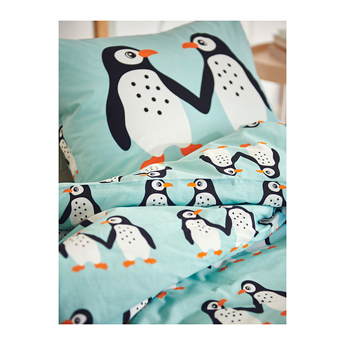 BLÅVINGAD, duvet cover and pillowcase 11 of 11 open dialog