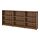 Current variation: brown walnut effect, 94 1/2 "x11 "x41 3/4 "