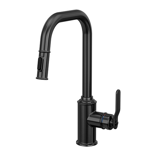 TAKSJÖN, pull out kitchen faucet with spray. 7 of 7 open dialog