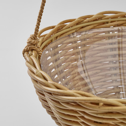 FLODBJÖRK, hanging planter. 3 of 3 open dialog