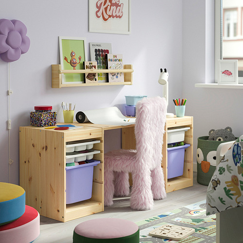 TROFAST, desk with storage boxes and trays. 2 of 8 open dialog