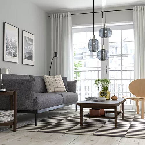 IKEA Santo Domingo - LISTERBY coffee table, dark brown beech