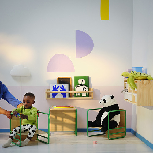 SMÅSKRAKE, multi-functional child chair/table 4 of 6 open dialog