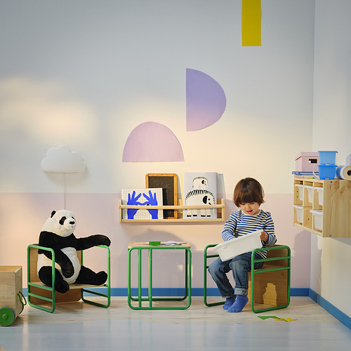 SMÅSKRAKE, multi-functional child chair/table 2 of 6 open dialog