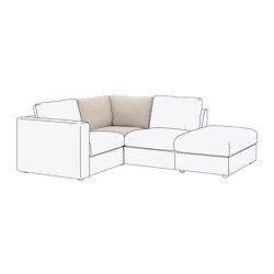 FINNALA, corner section, Gunnared beige