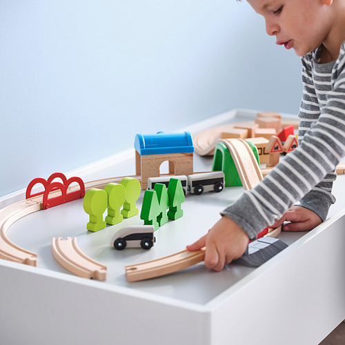 LILLABO, 45-piece train set with track 4 of 9 open dialog