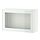 Select colour variation: White / Glassvik white-light green clear glass