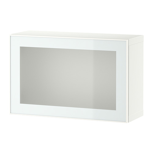 BESTÅ, Wall-display cabinet with door  1 of 4 open dialog