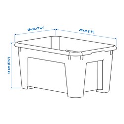 Measurement Illustration - SAMLA box