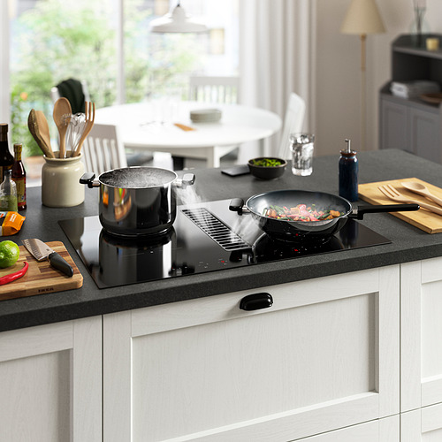 TÄCKNAN, ind hob/int extractor w recirc kit. 3 of 14 open dialog